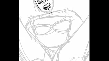 Work in progress timelapse painting