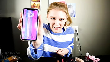 Girl turns 18 and celebrates