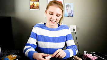 Girl turns 18 and celebrates