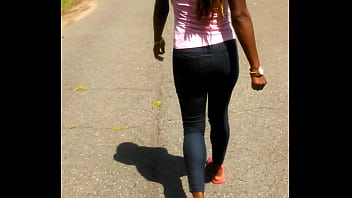 Sexy ass walk in the park