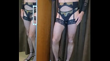Man Dressed In After Eden Lingerie Set And Spooges A Hot Load On It thumbnail