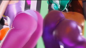 Splatoon ass shaking