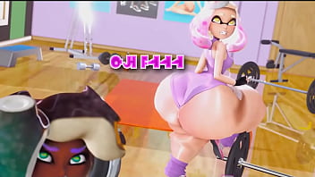 Splatoon ass shaking