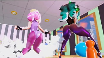 Splatoon ass shaking