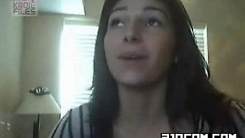 Beauty young playing with boobs