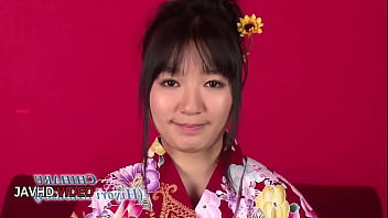 Elegant chiharu shares passionate night in traditional kimono