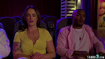 Nasty Slut Licked And Fucked By A Skinny Shemale In The Theatre thumbnail