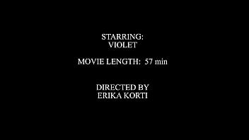 Fucking slut violet gets double vagina and double anal from three big cocks eks552