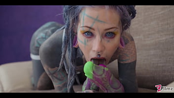 Double Anal Penetration For Heavily Tattooed Anuskatzz Sloppy Bj Atm And Big Anal Gapes thumbnail