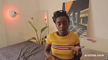 Eve masturbates with sex toys