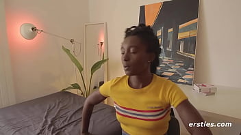 Eve masturbates with sex toys