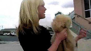 Lilly nude in public