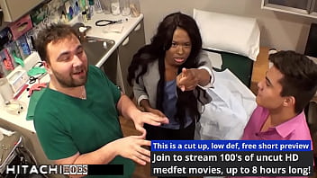 Freshman gets mandatory hitachi orgasm from doctor tampa misty rockwell