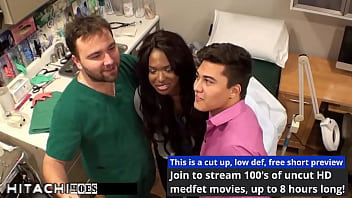 Freshman gets mandatory hitachi orgasm from doctor tampa misty rockwell