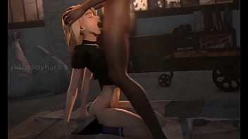 Miles makes gwen give him a blowjob