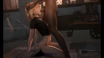 Miles makes gwen give him a blowjob