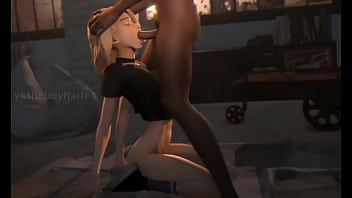 Miles makes gwen give him a blowjob