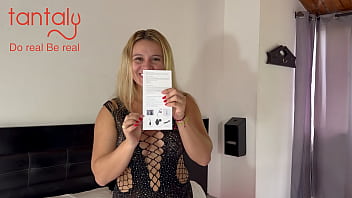 I get a big tantaly toy and fuck his big cock