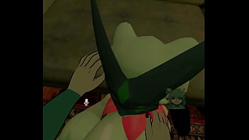 The cat wanted to test their breading techque on the bunny