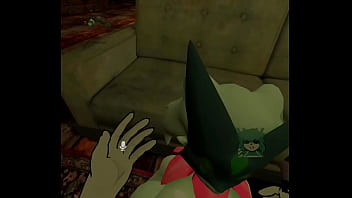 The cat wanted to test their breading techque on the bunny