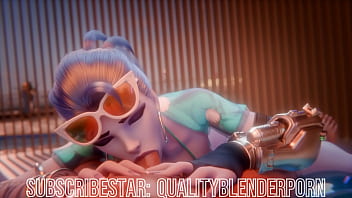 Overwatch slut sucks cock and swallows Overwatch slut sucks cock and swallows