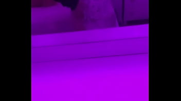 Teen shows butt in underwear