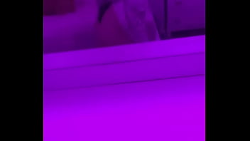 Teen shows butt in underwear