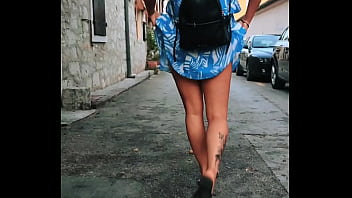 I Walk Around The City Without Panties And Show My Pussy To People thumbnail