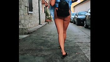 I walk around the city without panties and show my pussy to people I walk around the city without panties and show my pussy to people