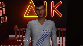 Being a dik #217 big tits college blonde gets confronted with her double sided green dildo