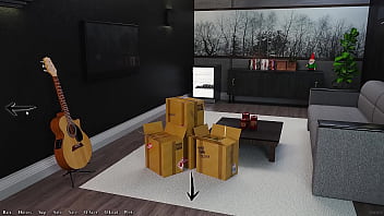 Being a dik #217 big tits college blonde gets confronted with her double sided green dildo