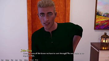 Being a dik #217 big tits college blonde gets confronted with her double sided green dildo