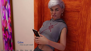 Being a dik #217 big tits college blonde gets confronted with her double sided green dildo