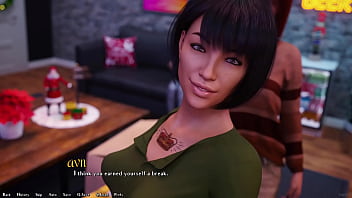 Being a dik #217 big tits college blonde gets confronted with her double sided green dildo