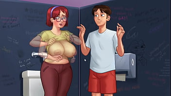 Profesora examina mi pene hasta hacerlo levantar summertime saga