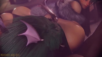 Morrita anime chupando gran polla