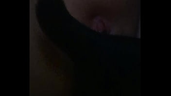 Fingering tight pussy