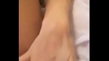 Girl with a dildo and phone cam