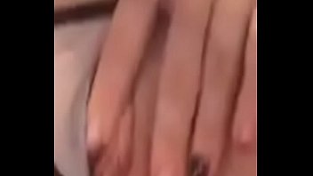 Girl with a dildo and phone cam