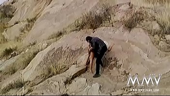 Skinny german teen mountain fucking