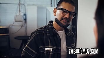 Hot brunette milf fucked by her superintendent