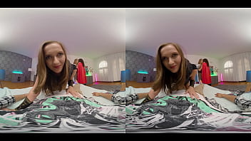 Five hot girls all want you virtual real porn