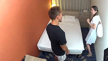 Cute japanese school girl cosplayer secret video