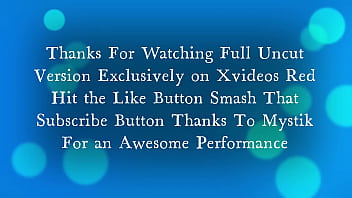 Mystik sucked my hubby's dick and swallowed