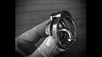 Chastity steel pa locked piercing albert