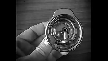Chastity steel pa locked piercing albert