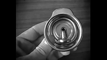 Chastity steel pa locked piercing albert