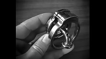 Chastity steel pa locked piercing albert
