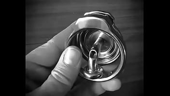 Chastity steel pa locked piercing albert