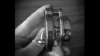Chastity steel pa locked piercing albert